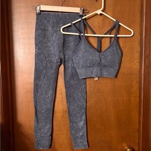 Women's Gray Activewear Set